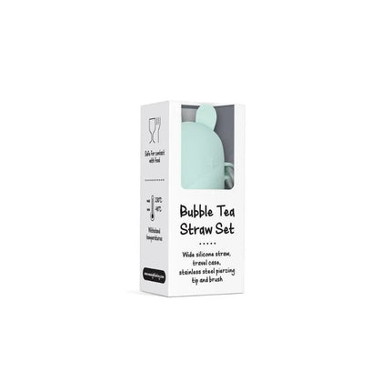 We Might Be Tiny Keepie & Bubble Tea Straw Set - Mint-We Might Be Tiny-Hello Charlie
