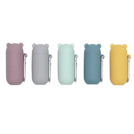 We Might Be Tiny Keepie + Straw Set - Grey-We Might Be Tiny-Hello Charlie