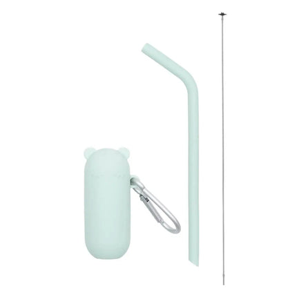We Might Be Tiny Keepie + Straw Set - Mint-We Might Be Tiny-Hello Charlie