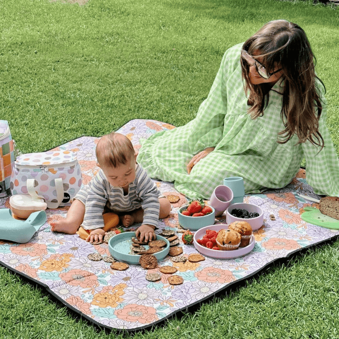 We Might Be Tiny Picnies Outdoor Dining Bowls – Mermaid - Hello Charlie