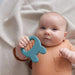 We Might Be Tiny Silicone Baby Teether - Bear - Dusty Rose--Hello-Charlie