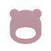 We Might Be Tiny Silicone Baby Teether - Bear - Dusty Rose--Hello-Charlie