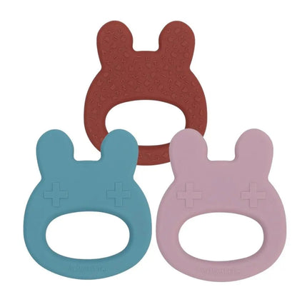 We Might Be Tiny Silicone Baby Teether - Bunny-We Might Be Tiny-Blue Dusk-Hello Charlie