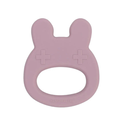 We Might Be Tiny Silicone Baby Teether - Bunny-We Might Be Tiny-Dusty Rose-Hello Charlie