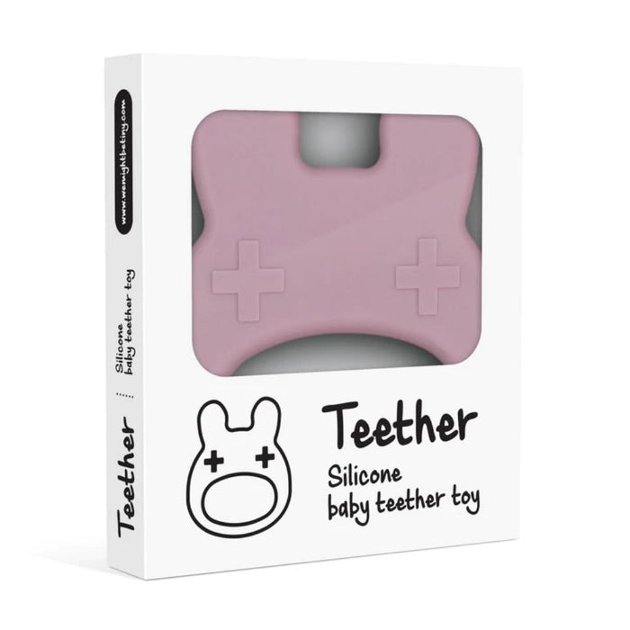 We Might Be Tiny Silicone Baby Teether - Bunny - Hello Charlie