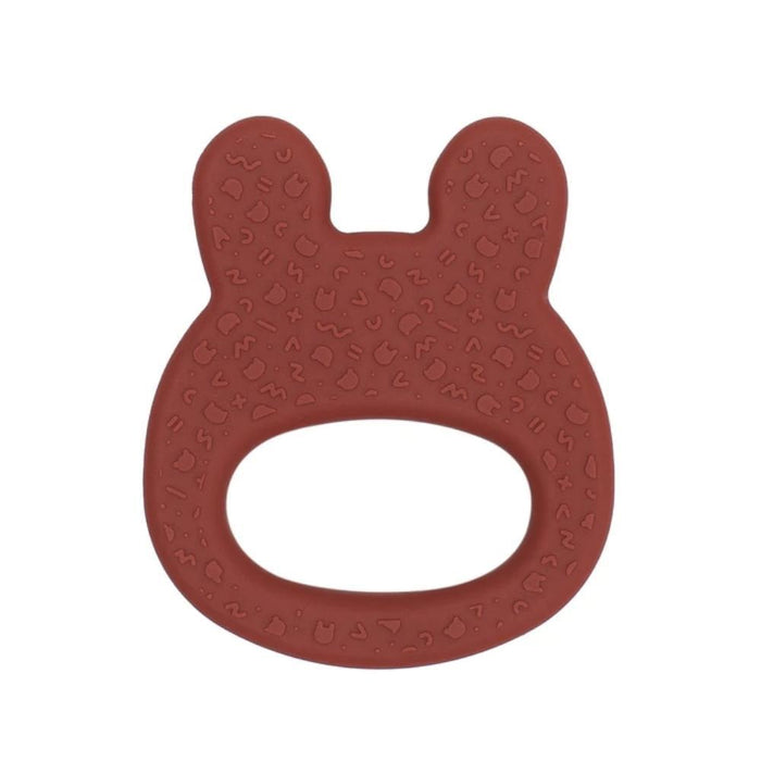 We Might Be Tiny Silicone Baby Teether - Bunny - Hello Charlie