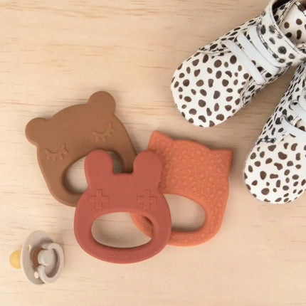 We Might Be Tiny Silicone Baby Teether - Bunny-We Might Be Tiny-Blue Dusk-Hello Charlie