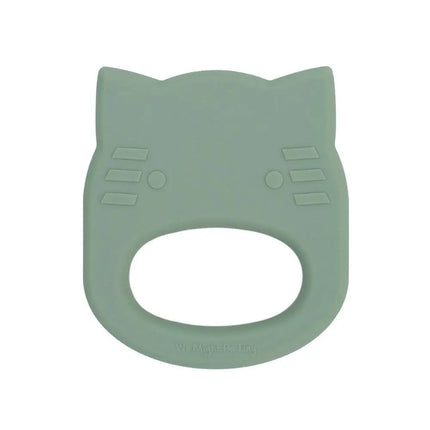 We Might Be Tiny Silicone Baby Teether - Cat-We Might Be Tiny-Burnt Orange-Hello Charlie