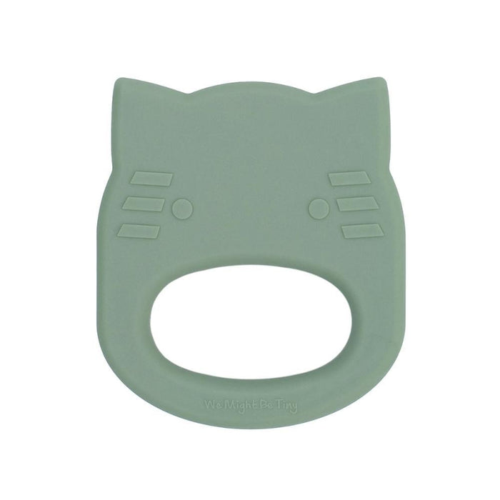 We Might Be Tiny Silicone Baby Teether - Cat - Hello Charlie