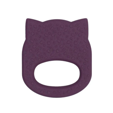 We Might Be Tiny Silicone Baby Teether - Cat-We Might Be Tiny-Burnt Orange-Hello Charlie
