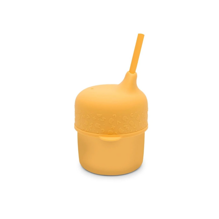 We Might Be Tiny Sippie Cup Set - Mustard-Hello-Charlie