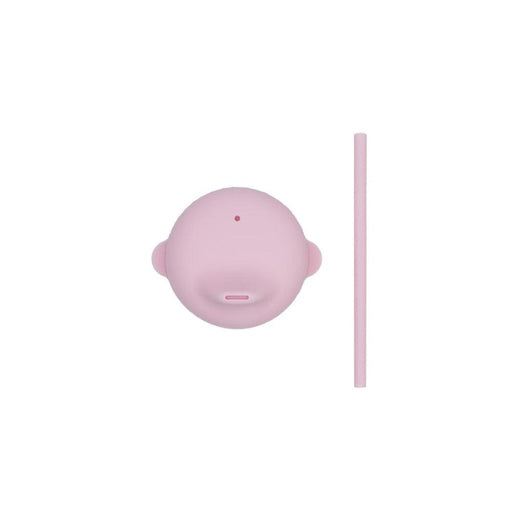 We Might Be Tiny Sippie Lid & Mini Silicone Straw - Powder Pink - Hello Charlie