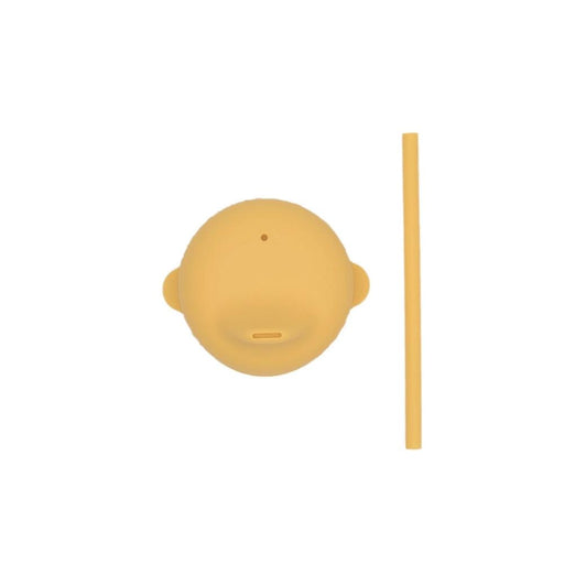 We Might Be Tiny Sippie Lid & Mini Silicone Straw – Yellow - Hello Charlie