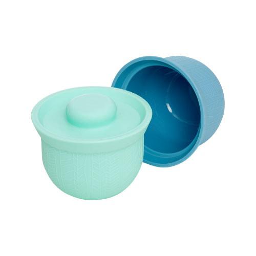 Weanmeister Silicone adoraBOWLs - 2 Pack-Mint-Hello-Charlie
