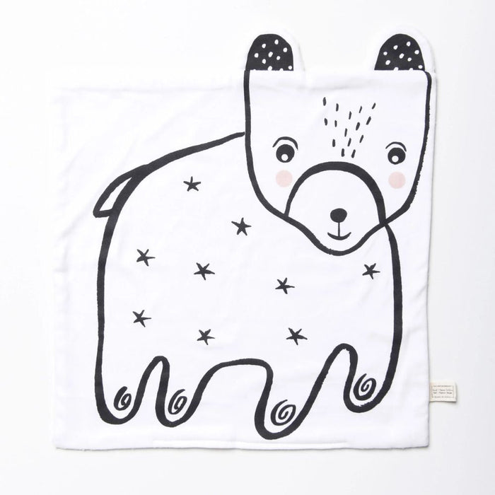 Wee Gallery Organic Snuggle Blanket - Bear--Hello-Charlie