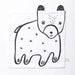 Wee Gallery Organic Snuggle Blanket - Bear--Hello-Charlie