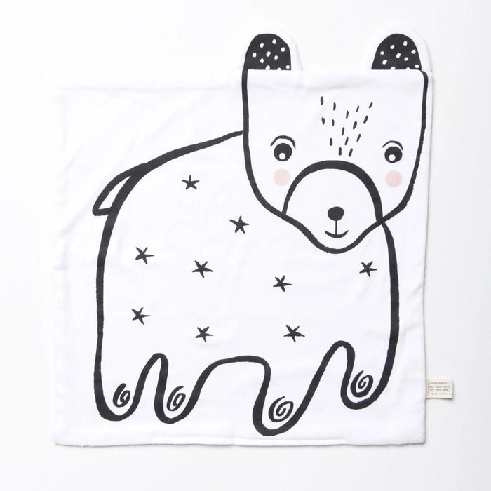 Wee Gallery Organic Snuggle Blanket - Bear - Hello Charlie