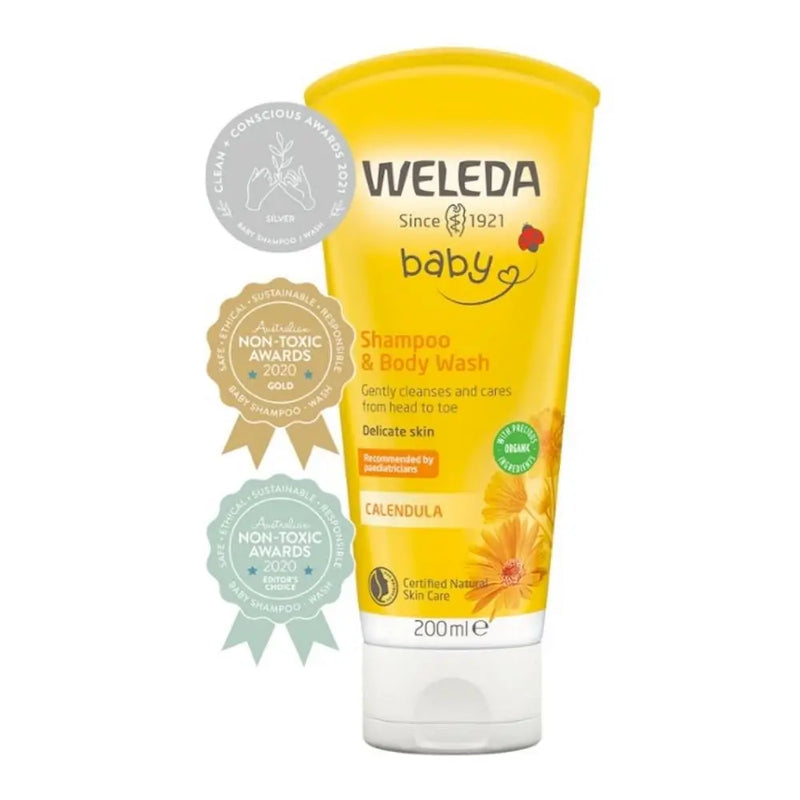 Weleda Calendula Shampoo and Body Wash-Weleda-Hello Charlie