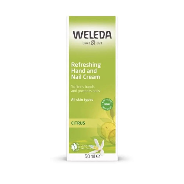 Weleda Refreshing Hand & Nail Cream Citrus 50ml-Weleda-Hello Charlie