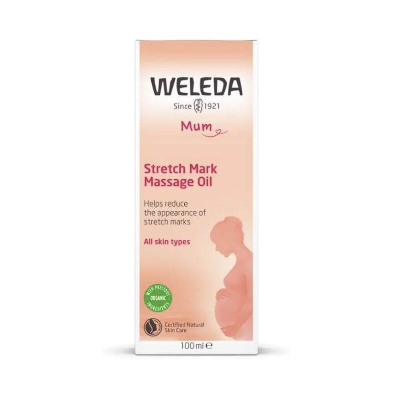 Weleda Stretch Mark Massage Oil Mum 100ml-Weleda-Hello Charlie