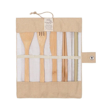 White Magic Eco Basics Bamboo Cutlery Set-White Magic-Hello Charlie