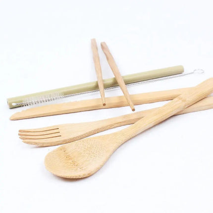 White Magic Eco Basics Bamboo Cutlery Set-White Magic-Hello Charlie