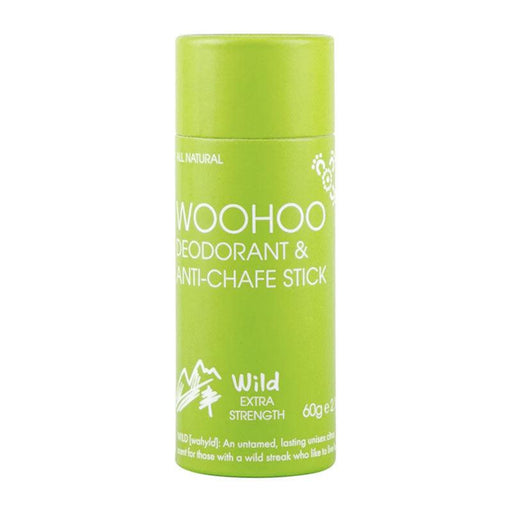 Woohoo Body Deodorant & Anti - Chafe Stick - Wild Extra Strength - Hello Charlie