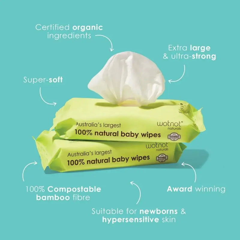 WotNot Baby Wipes - Bulk Buy-WotNot-Hello Charlie