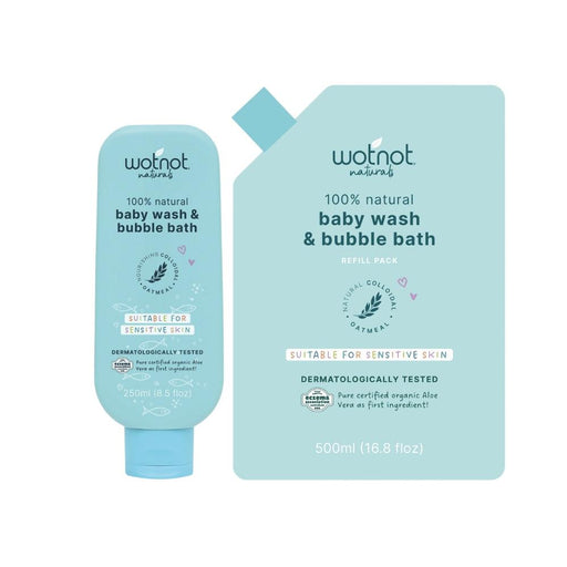 Wotnot Natural Baby Wash & Bubble Bath - Hello Charlie