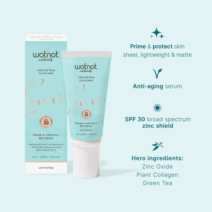 Wotnot Natural Face Sunscreen and BB Cream - Hello Charlie