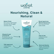 Wotnot Natural Sunscreen 125g-WotNot-Hello Charlie