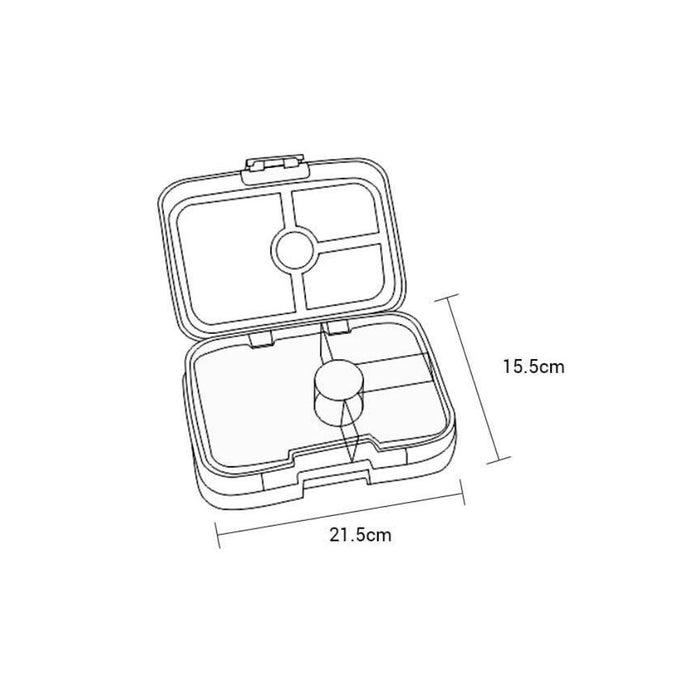 Yumbox Panino Lunch Box - Bamboo Green--Hello-Charlie