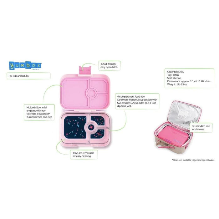 Yumbox Panino Lunch Box - True Blue-Yumbox-Hello Charlie