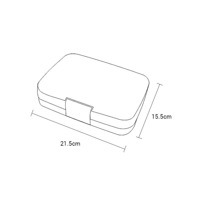 Yumbox Panino Lunch Box - True Blue-Yumbox-Hello Charlie