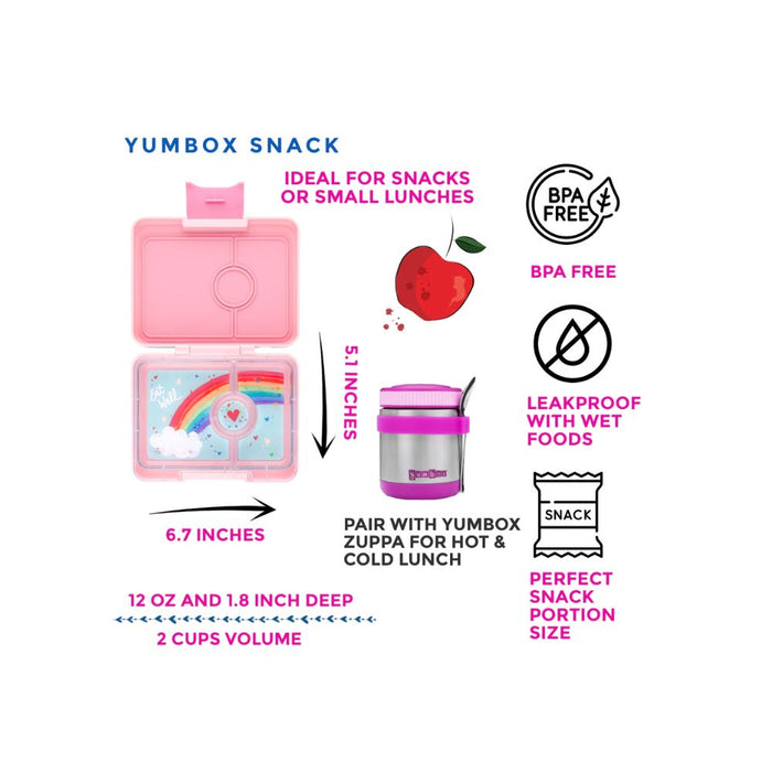 Yumbox Snackbox - Coco Pink--Hello-Charlie