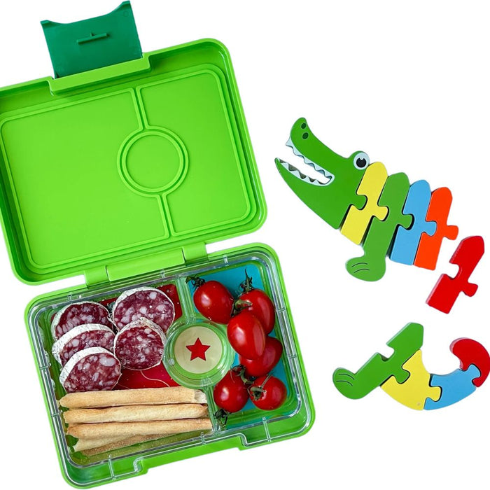 Yumbox Snackbox - Lime Green Rocket--Hello-Charlie