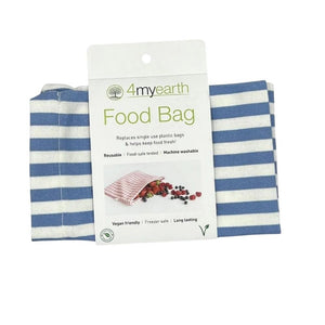 4MyEarth Reusable Food Bag - Denim Stripe--Hello-Charlie