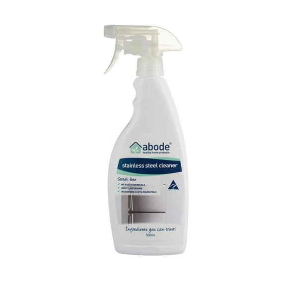 Abode Stainless Steel Cleaner Spray--Hello-Charlie