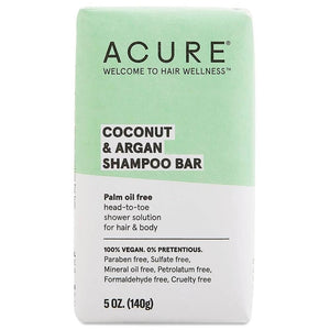 Acure Shampoo Bar - Coconut & Argan--Hello-Charlie