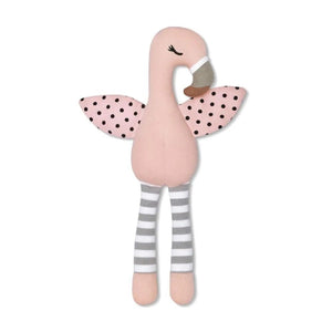 Apple Park Franny Flamingo Organic Plush Toy--Hello-Charlie