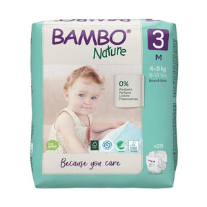 Bambo Nature Eco Nappies Size 3 M - Pack--Hello-Charlie