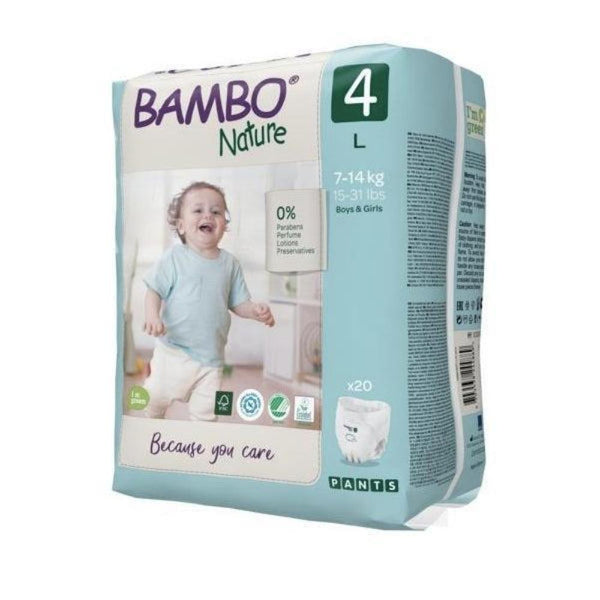 Bambo Nature Eco Nappies Size 4 L - Bulk Buy--Hello-Charlie