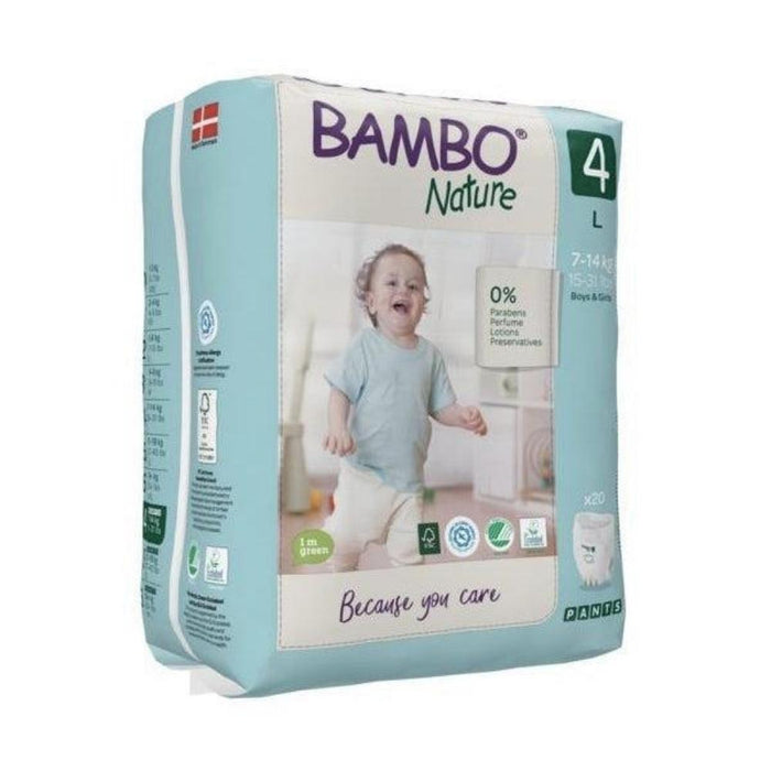 Bambo Nature Eco Nappies Size 4 L - Bulk Buy--Hello-Charlie