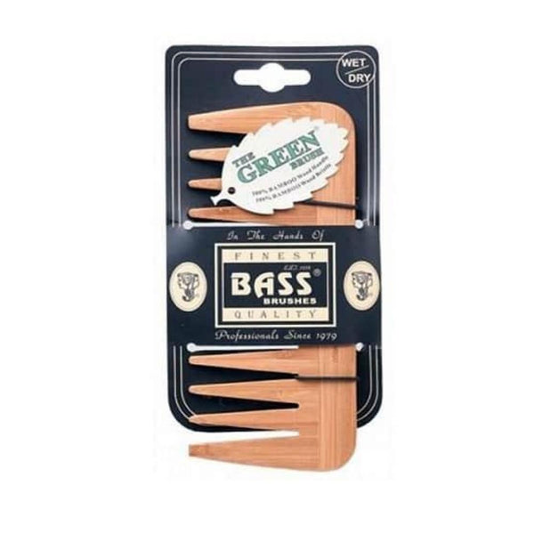 Bass Brushes Bamboo Comb - Medium Wide Tooth--Hello-Charlie