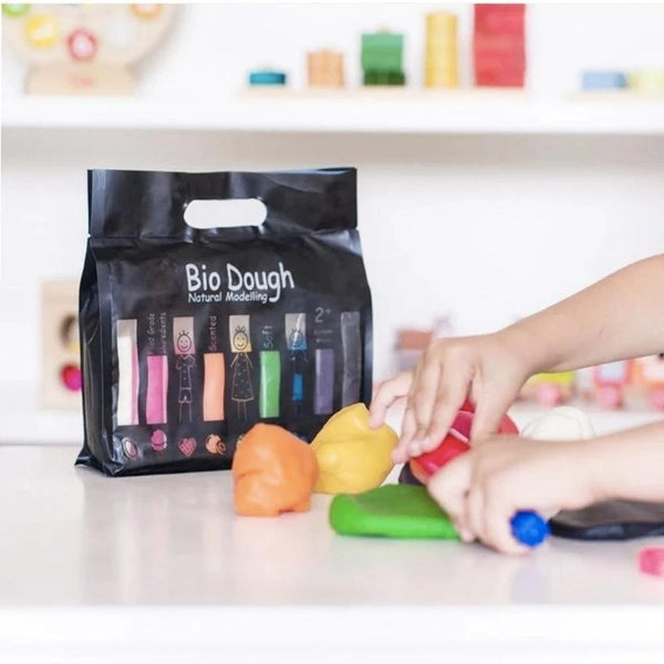 Bio Dough Natural Play Dough Rainbow in a Bag--Hello-Charlie