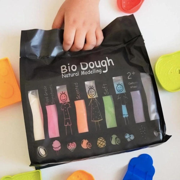 Bio Dough Natural Play Dough Rainbow in a Bag--Hello-Charlie
