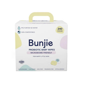 Bunjie Probiotic Eco Baby Wipes - 3 Pack--Hello-Charlie