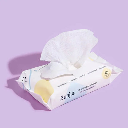 Bunjie Probiotic Eco Baby Wipes-Bunjie-Hello Charlie
