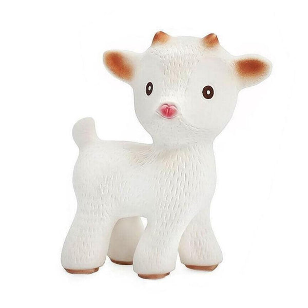 CaaOcho Sola the Goat Natural Rubber Teether--Hello-Charlie