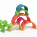 Dëna Toys Silicone Rainbow Stacking Toy - Neon 6--Hello-Charlie